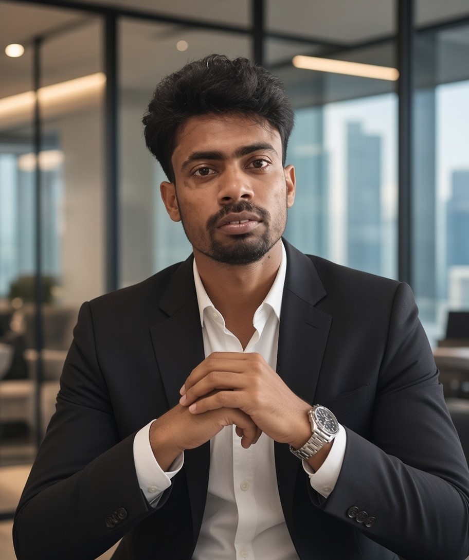 Portrait of Nilesh Biswas, technical and field-service professional